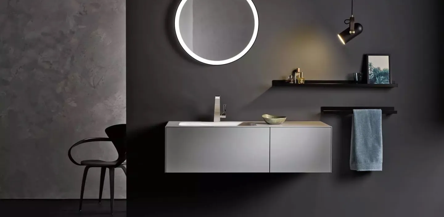 kreisrunde Designspiegel